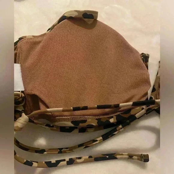 Time & Tru women’s two piece leopard print bathing suit. - Picture 5 of 9